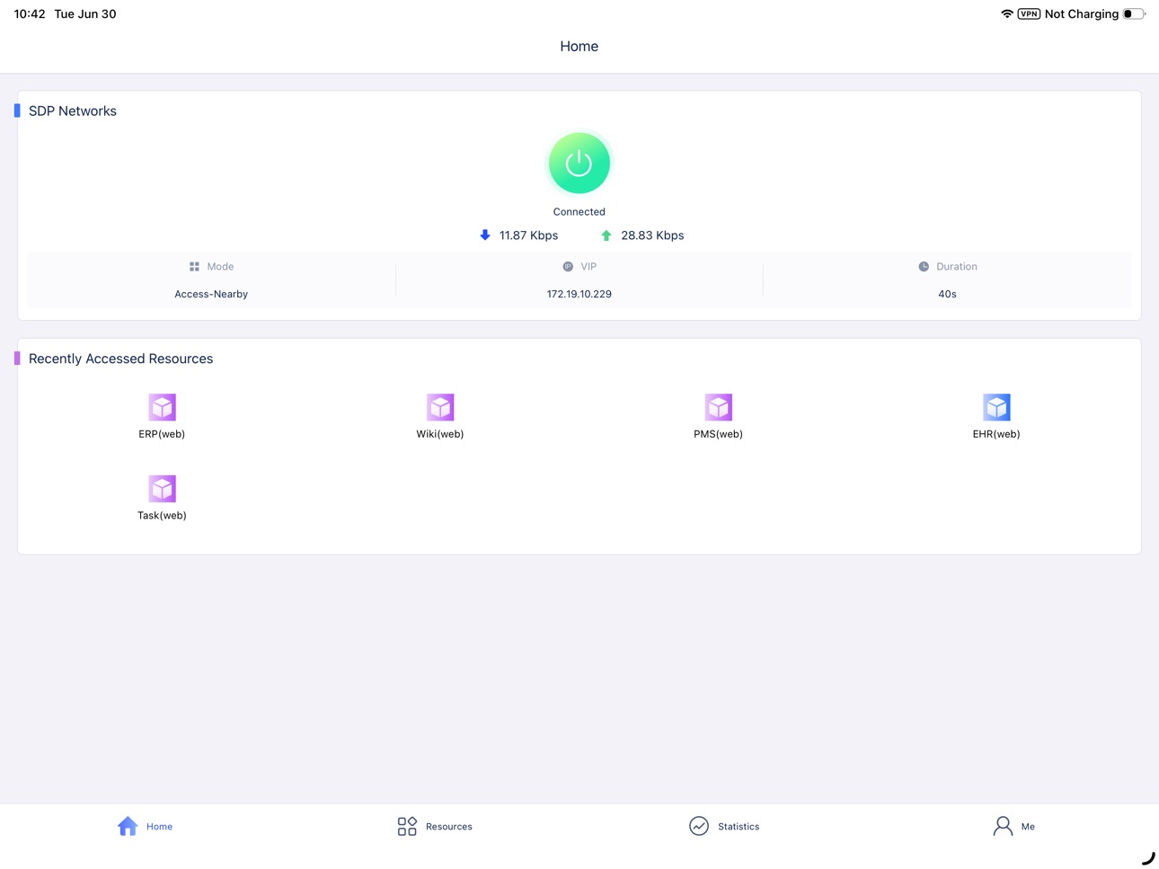 iPad screenshot