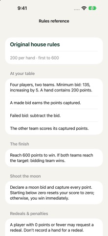 Rook Scoreboard Screenshot 6 of 7