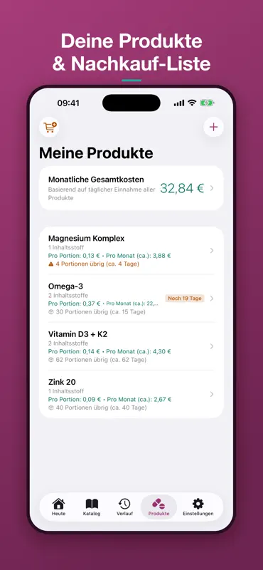 NutriSheet: Supplement Tracker screenshot 4 of 6