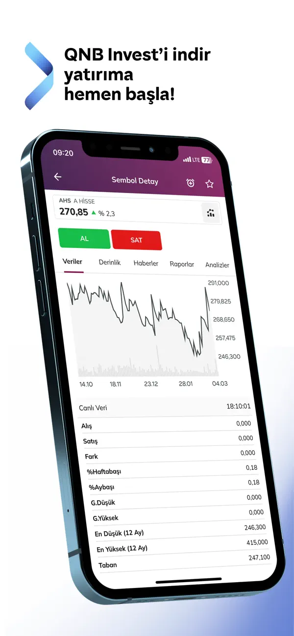 Screenshot #1 pour QNB Invest