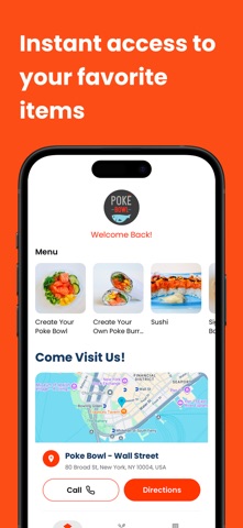 Poke Bowl iPhone screenshot