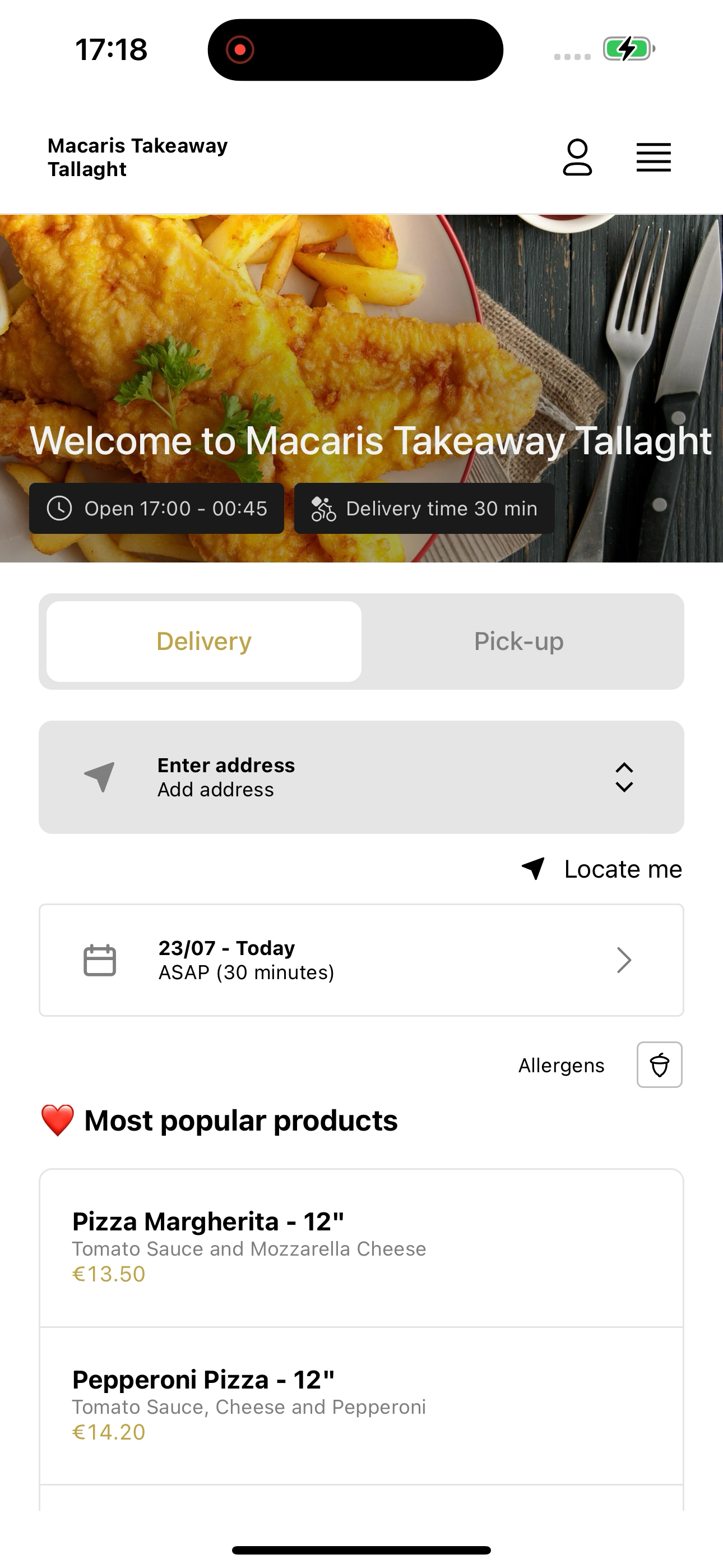 Macaris Takeaway Tallaght screenshot 5
