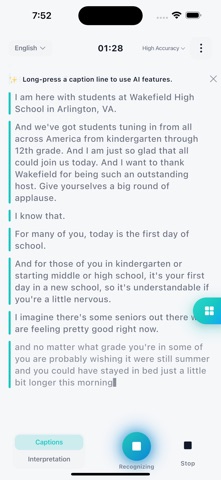 HearU AI Captions Screenshot 2 of 10