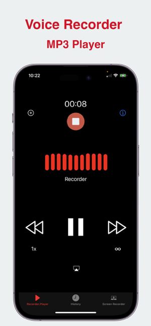 ‎Voice Recorder,Screen Recorder Screenshot