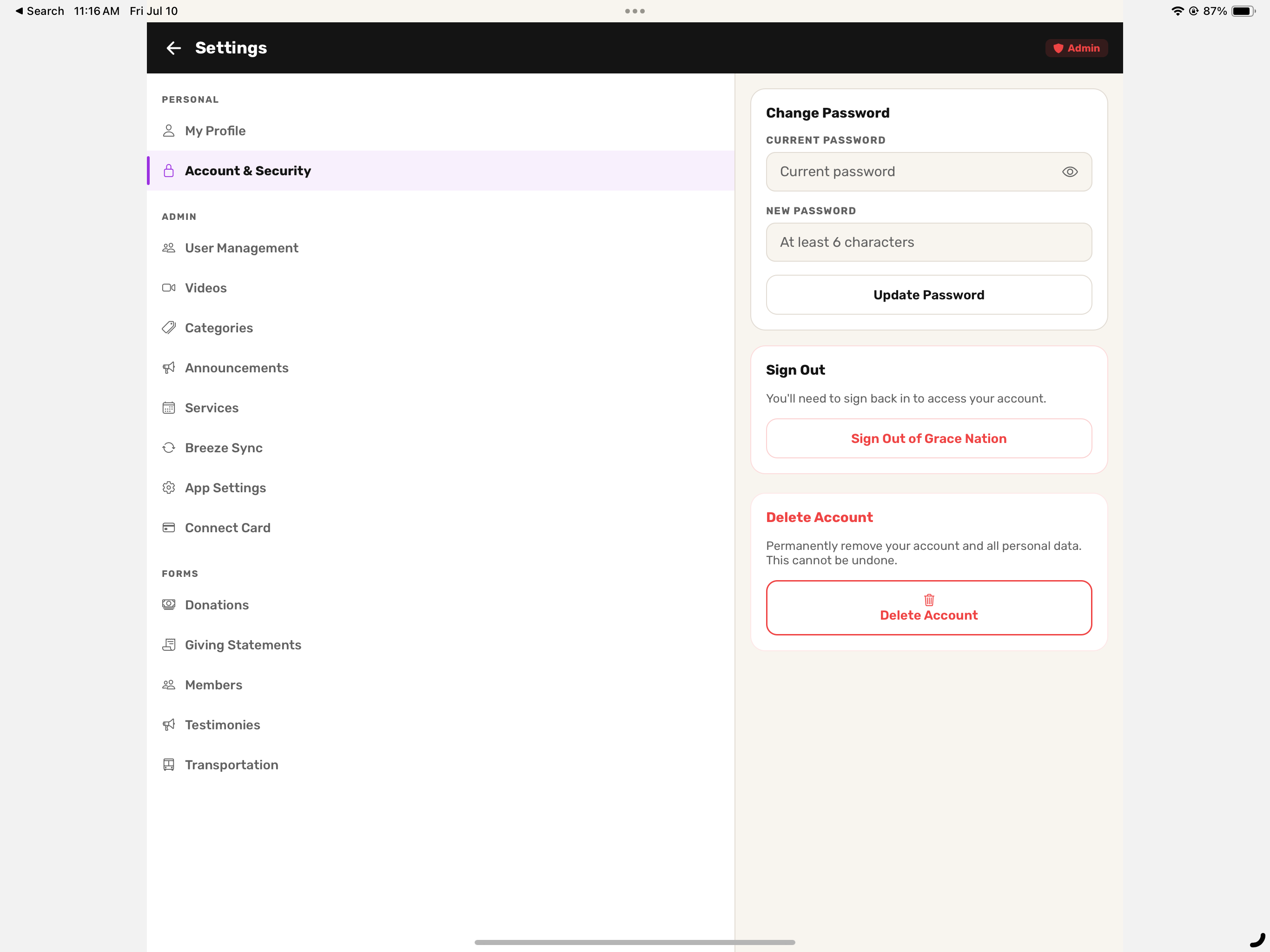 Grace Nation Church screenshot 10