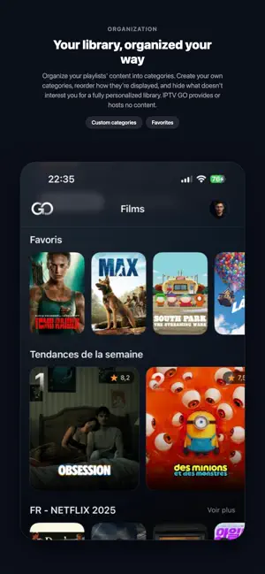 IPTV Go screenshot 2