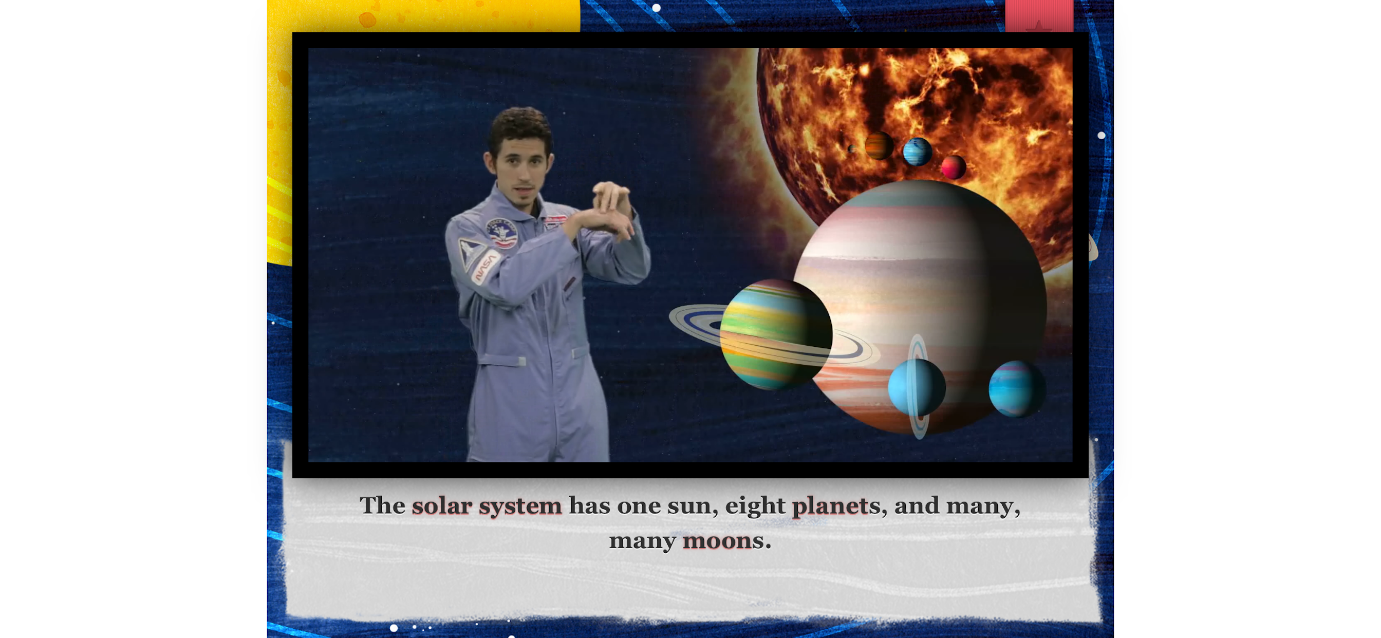 The Solar System VL2 Storybook screenshot 6