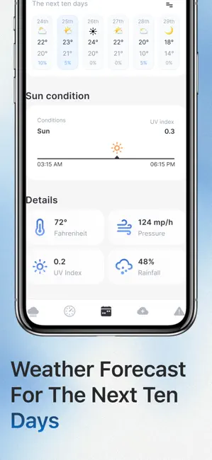 Weather 24Hour+ iPhone screenshot 4