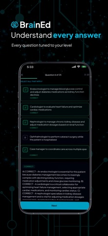 BrainEd App iPhone screenshot 5