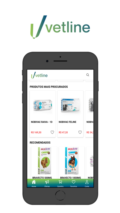 Vetline App Screenshot