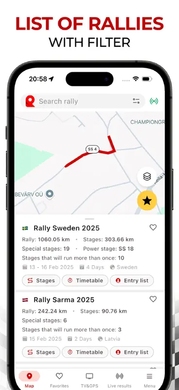 RallyPin screenshot 1 of 8