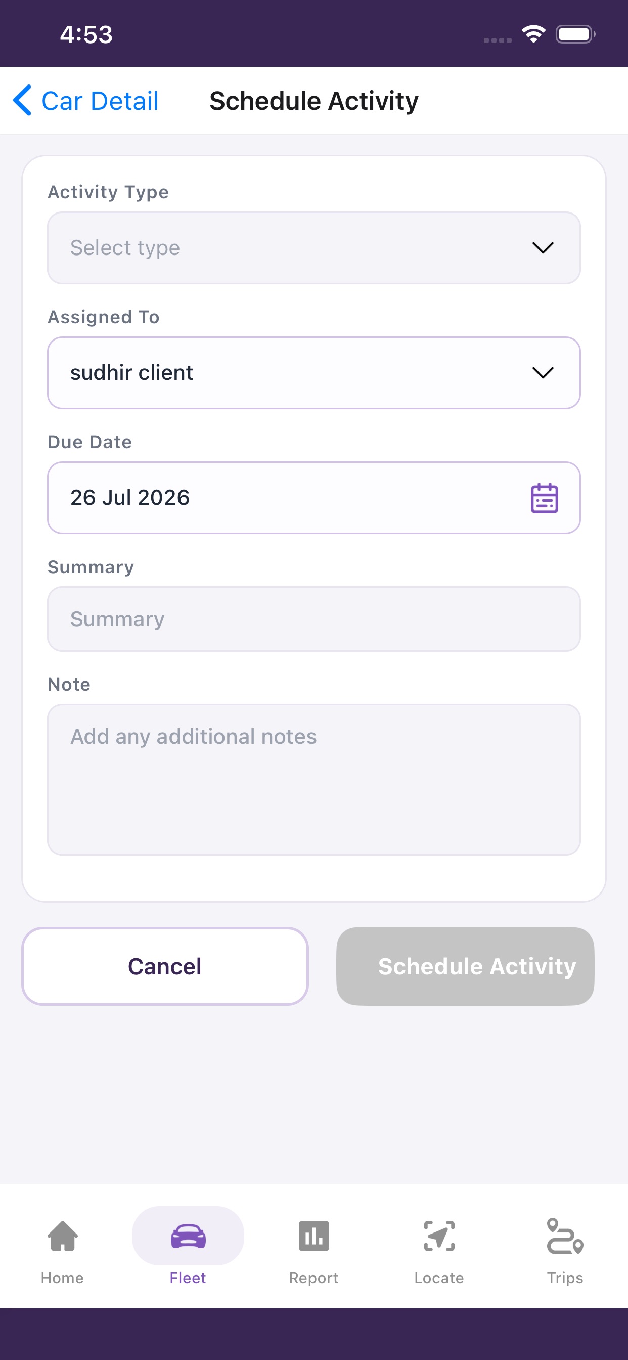 Screenshot 7 of Ficsify Fleet Managment