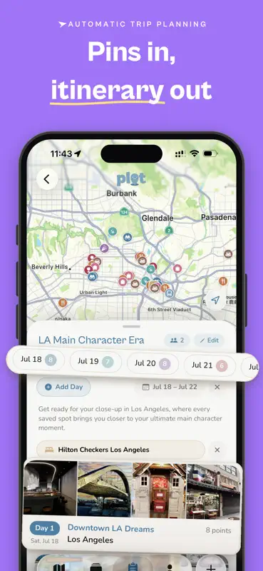 Plotline: Travel Map & Planner screenshot 3 of 10