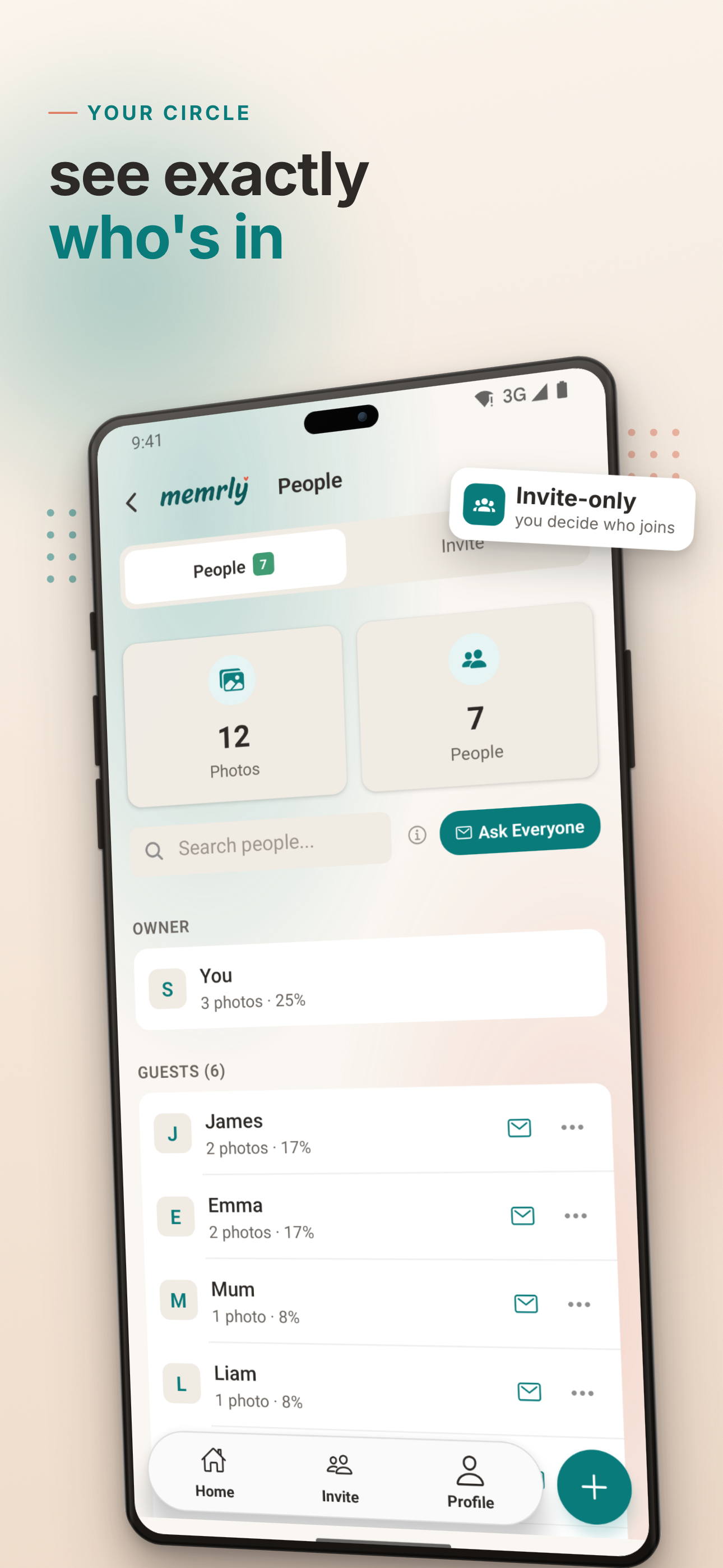 Memrly: Private Photo Album