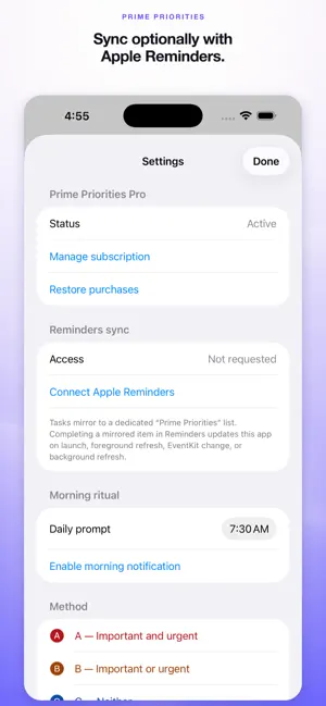 Prime Priorities: ABC Planner screenshot 4