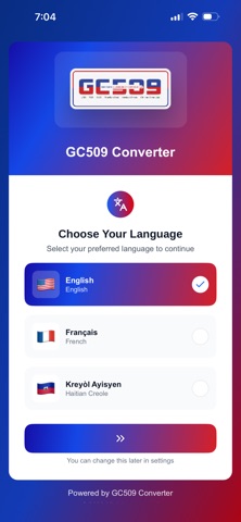 GC509 Converter screenshot