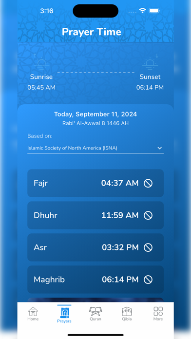 My Islam: Qur'an Prayer Tasbih Screenshot