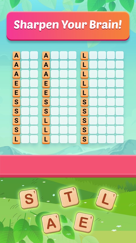 Word Roll - Fun Word Game screenshot 1