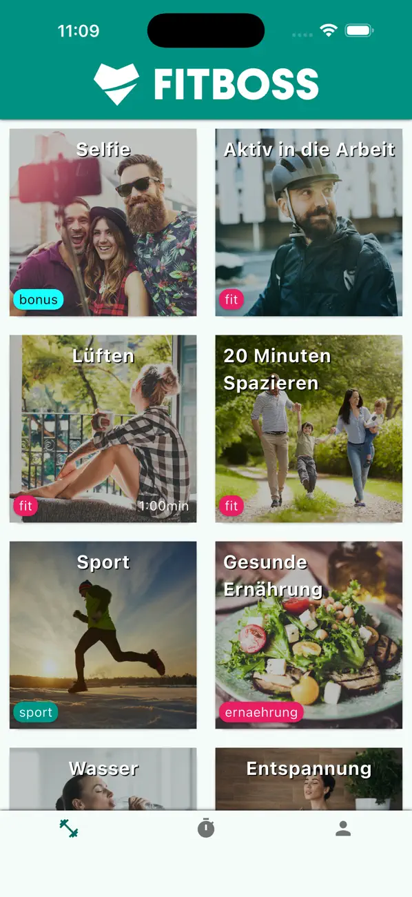 Screenshot #1 pour Fitboss App