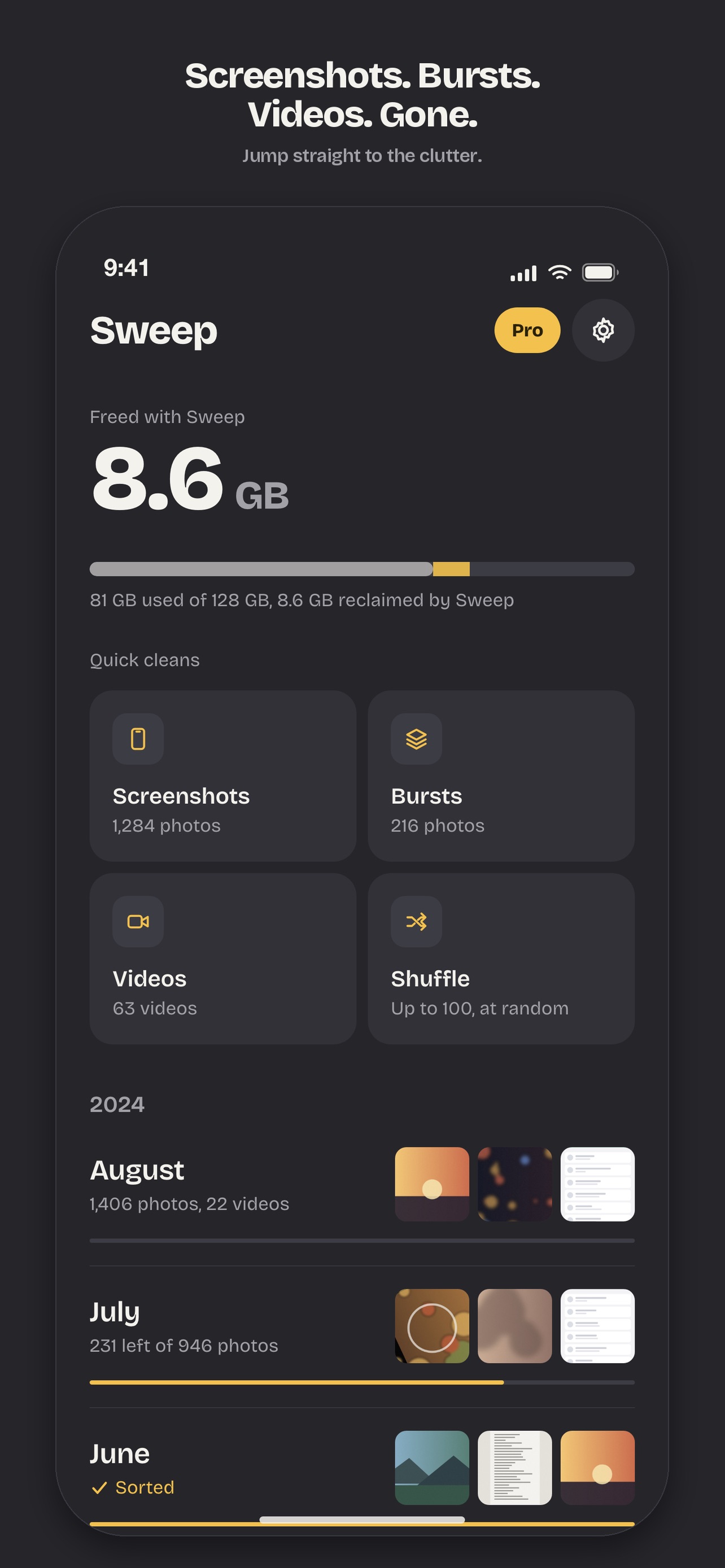 Screenshot 4 of Sweep Photos: Storage Cleaner