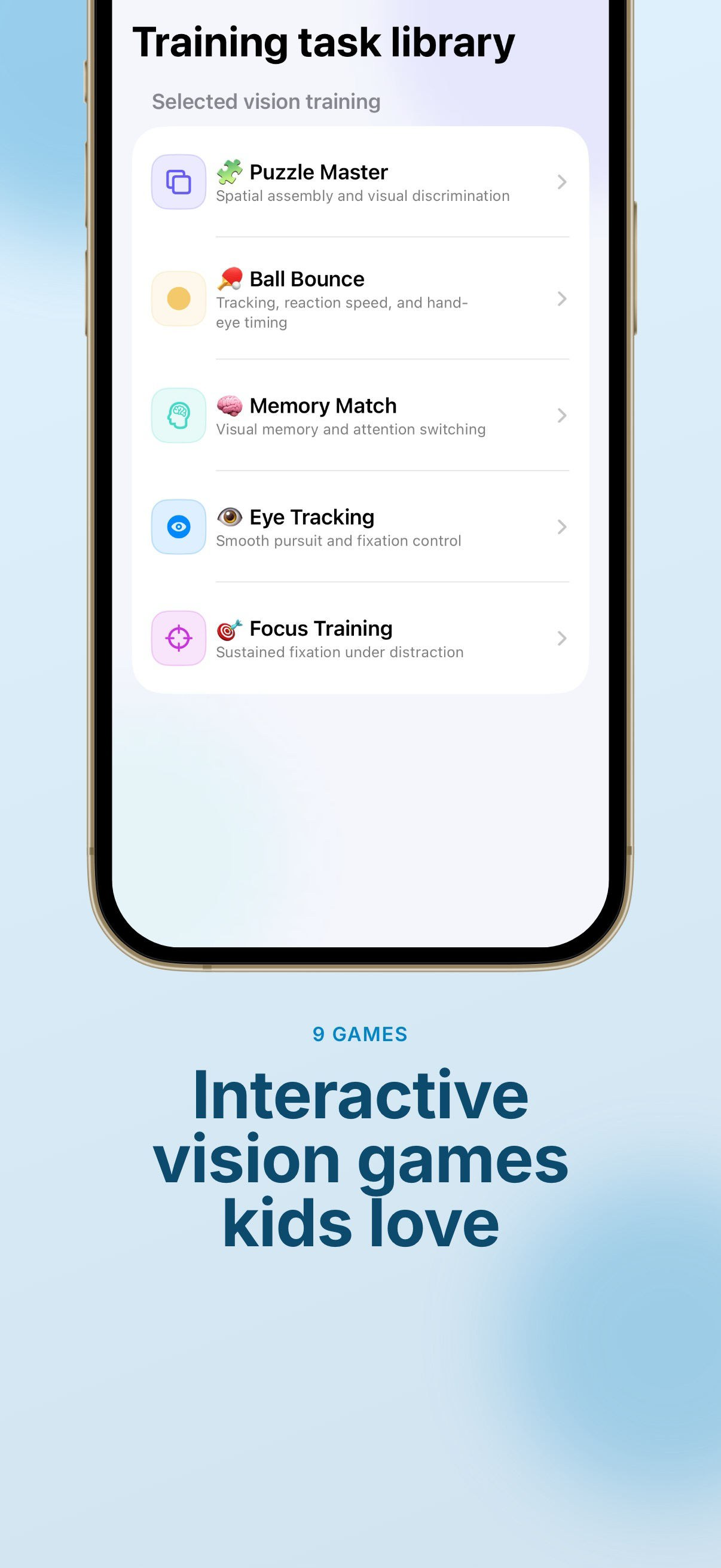 VistaraKids Vision Training screenshot 3