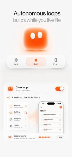 Clonk: Vibe Code screenshot 3