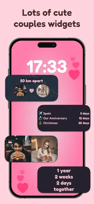Pookie: Couples Widgets, Games screenshot 3