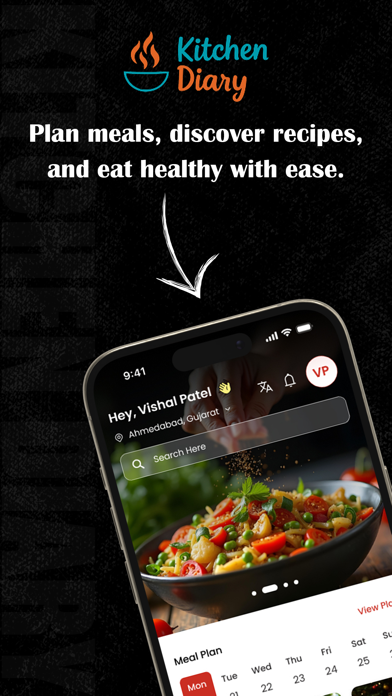 Kitchen Diary: Home Cooking screenshot 1