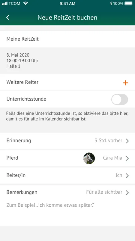 ReitZeit screenshot 6 of 8