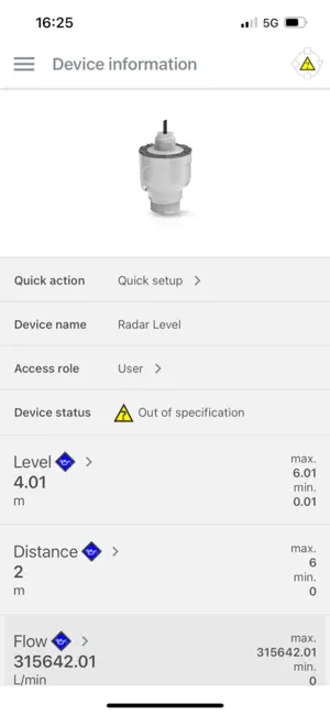 Level Device Configurator screenshot 2
