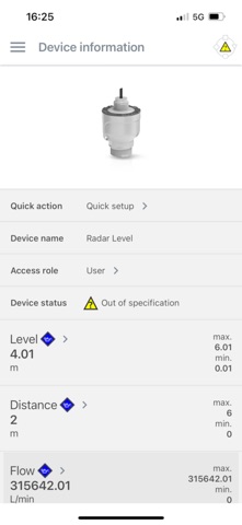 Level Device Configurator screenshot