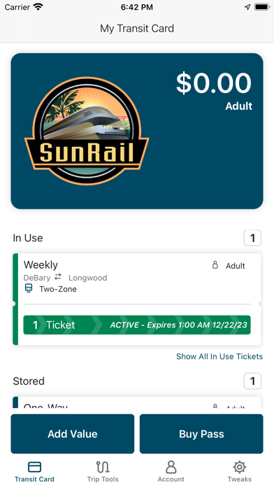 SunRail Mobile Screenshot