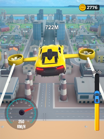 Flying Wheels Evolution iPad screenshot