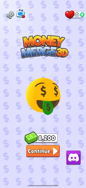 Money Merge 3D - Drop Puzzle screenshot 1