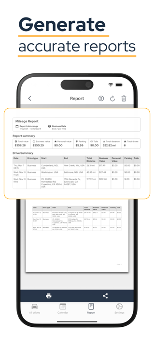 Auto Mileage Tracker - RoadLog Screenshot 4 of 5