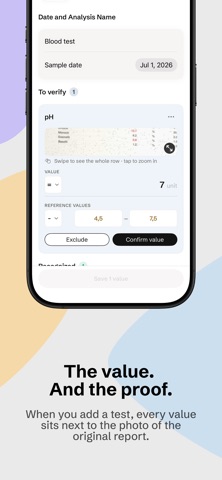 Refertrack: Lab & Vaccine Log Screenshot 2 of 6