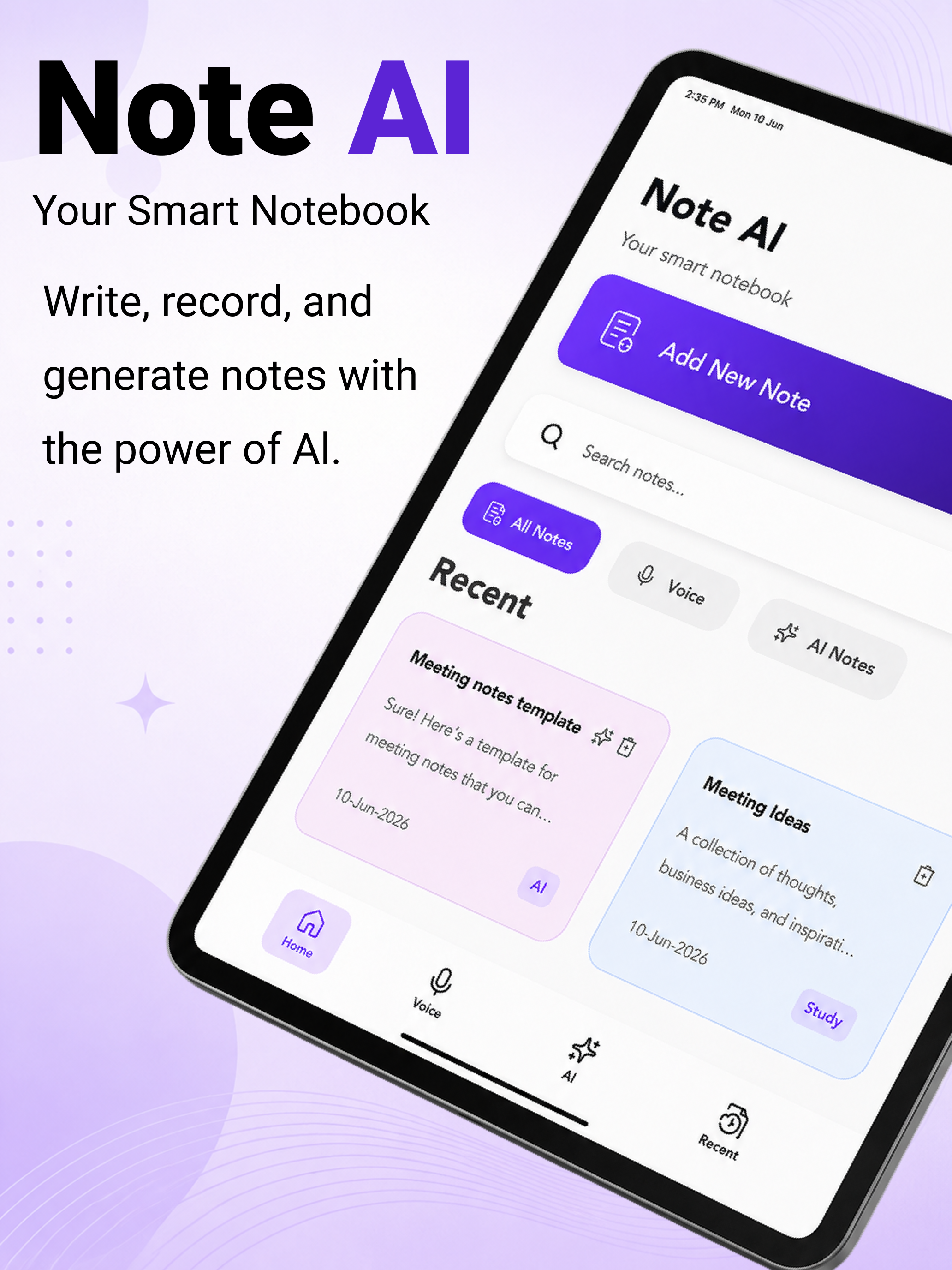 AI Notebook - AI Note Taker. screenshot 8