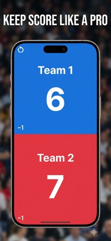Scoreboard: 2Team Score Keeper Screenshot 1 of 3