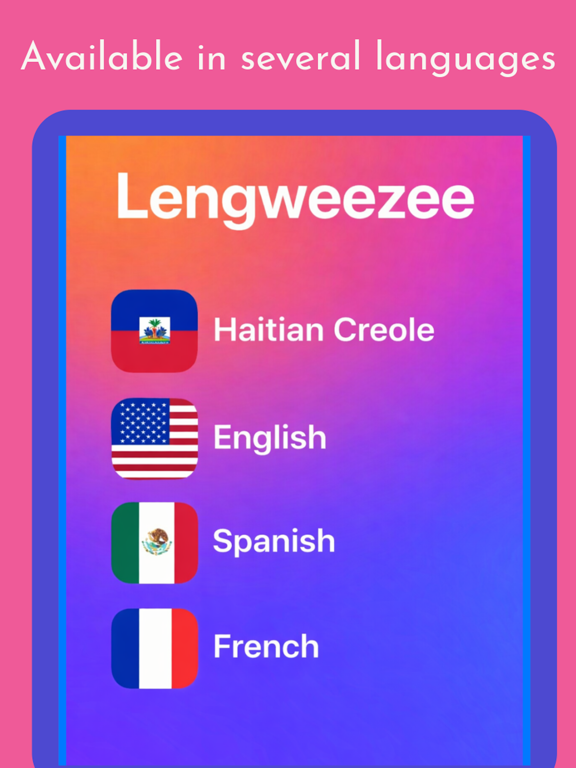 Screenshot #4 pour Haitian Creole with Lengweezee