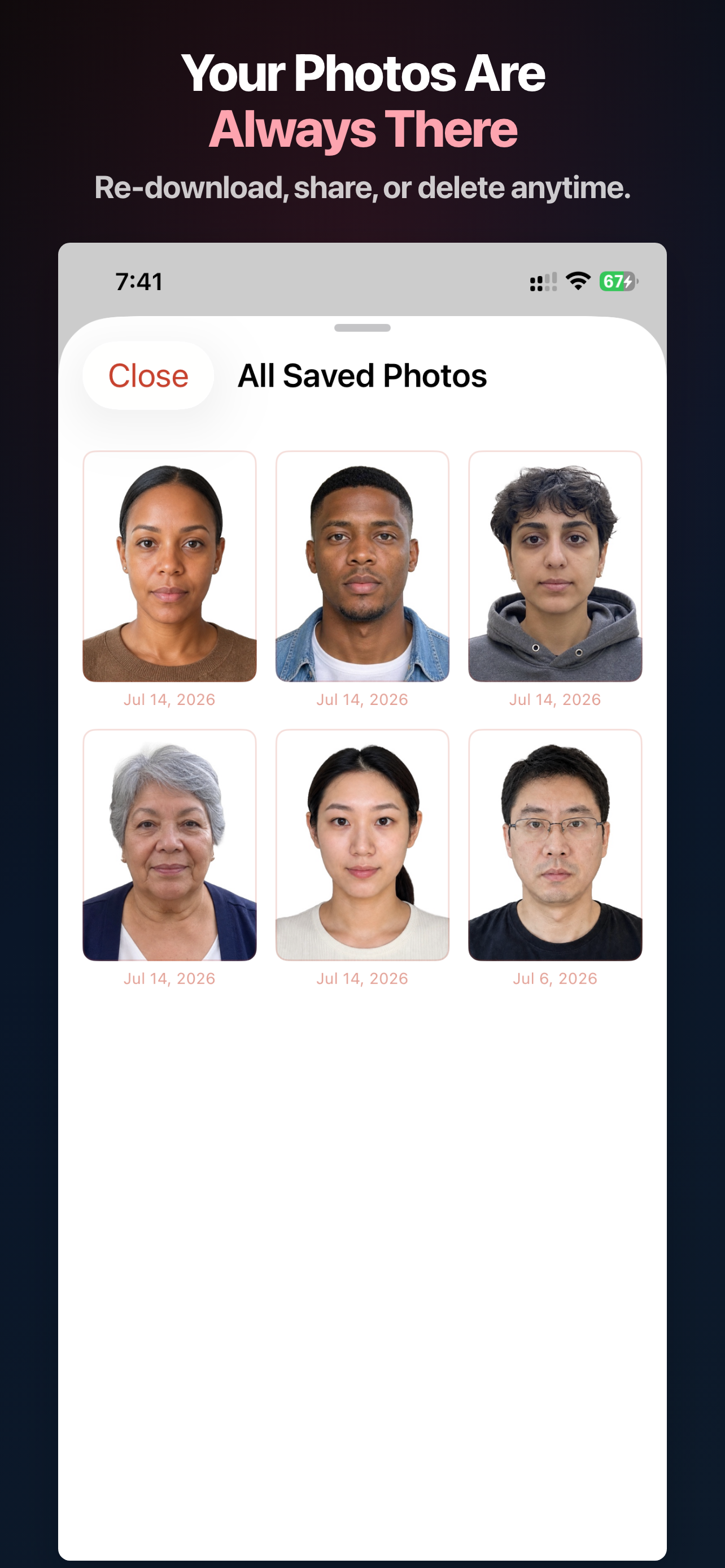 China Visa ID Photo 1-Tap screenshot 6