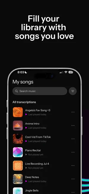 Anything Piano: Learn Any Song screenshot 4