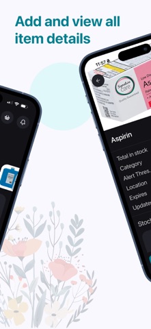TidyNest Inventory iPhone screenshot