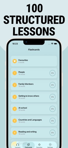 Learn Albanian - Lentil iPhone screenshot