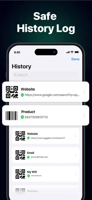 Secure QR Code Reader screenshot 3