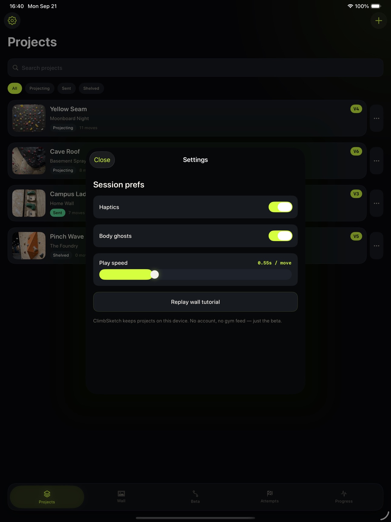 Screenshot 8 of ClimbSketch