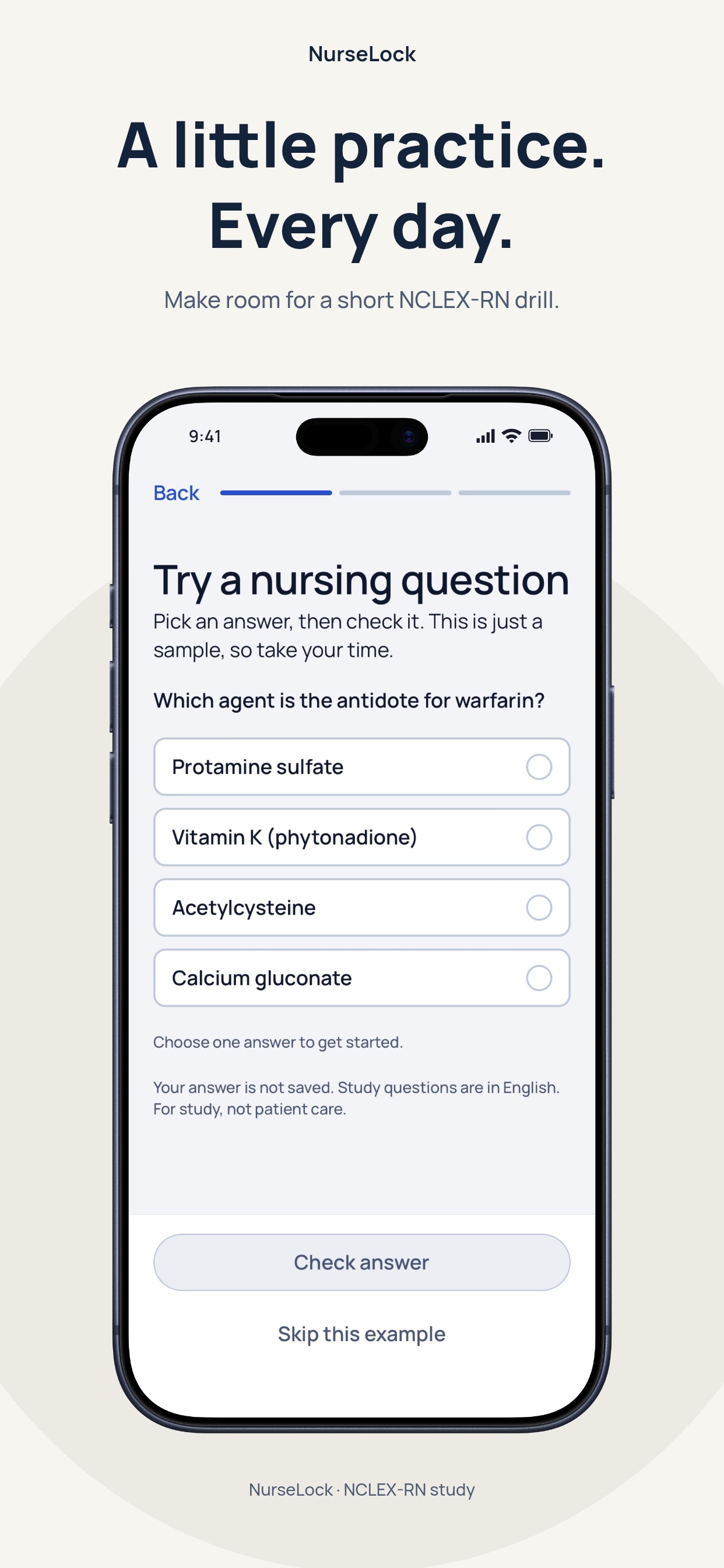 Screenshot 2 of NCLEX RN Exam Prep – NurseLock
