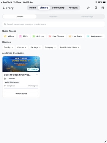 Buniyaad Plus iPad screenshot