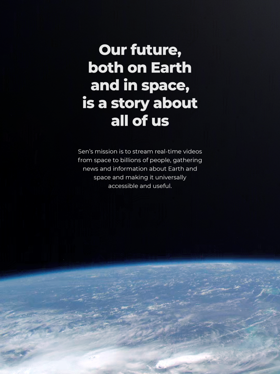 Sen iPad screenshot 1 - News app