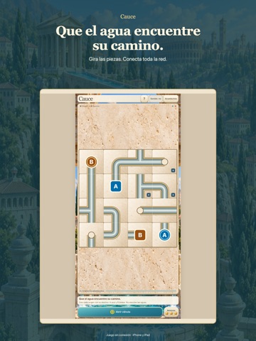 Cauce: Puzzle de tuberías iPad screenshot