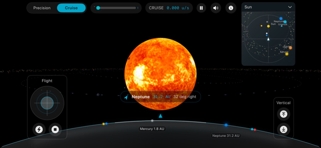 Screenshot 1 of Solar Explorer